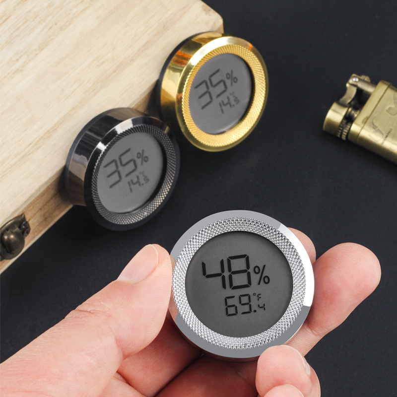 Mini Digital Display Cigar Hyg - Digital Hygrometer Probe recension och pris