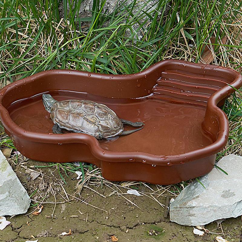 Turtle Feeding Dish Reptile Ba - Water Dish Reptile recension och pris