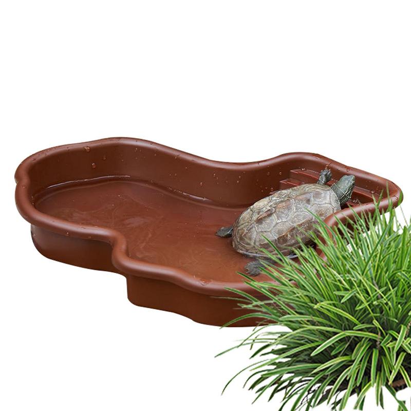 Turtle Feeding Dish Reptile Ba - Water Dish Reptile recension och pris