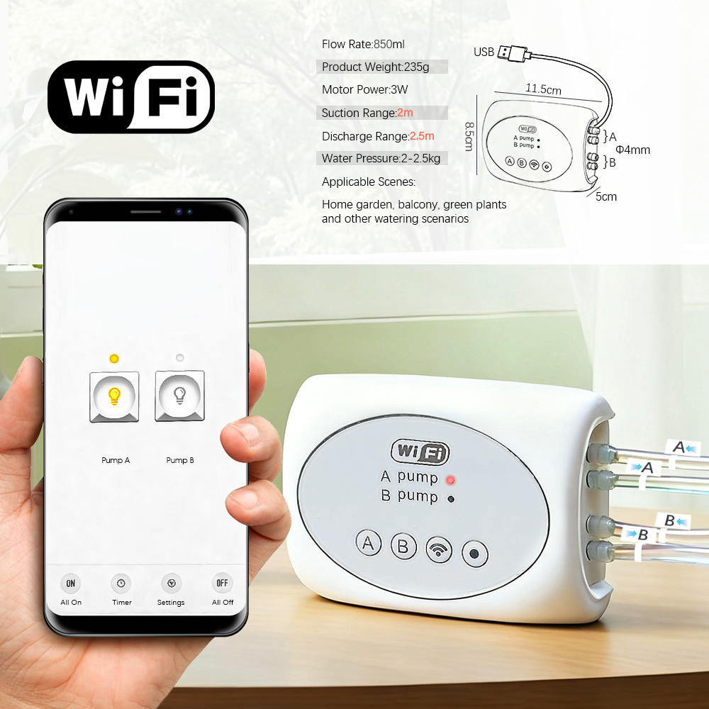 Garden Smart Dual Outlets Pump - Timer Dual Outlet recension och pris