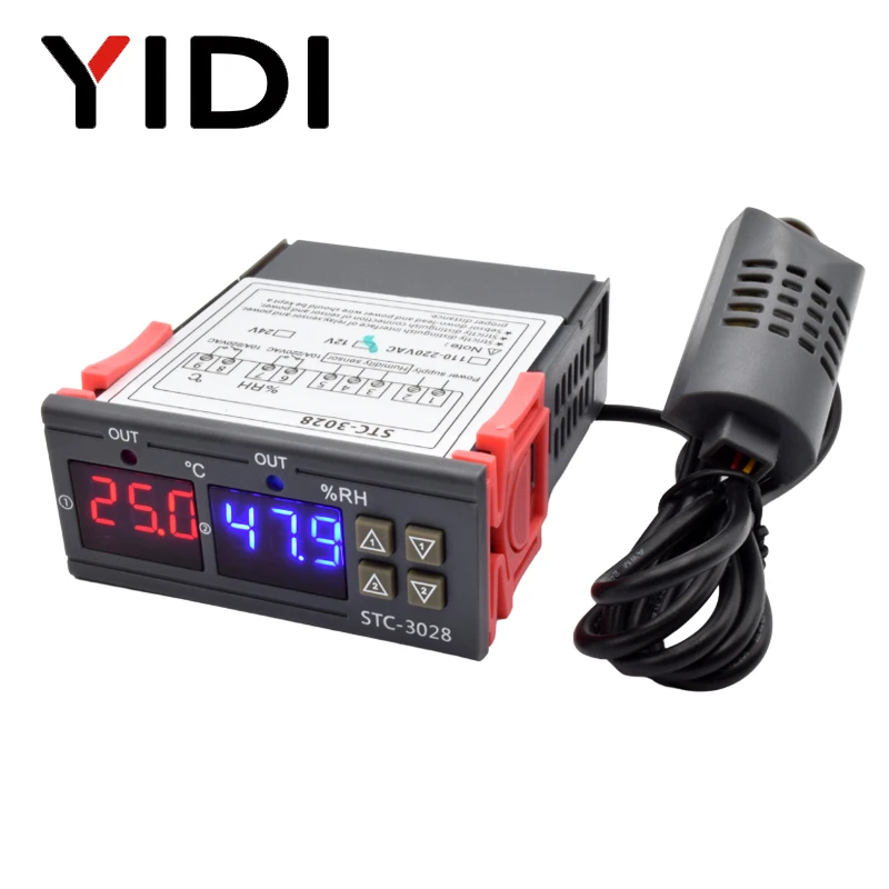 STC-3028 LED Digital Thermosta - Digital Hygrometer Probe recension och pris