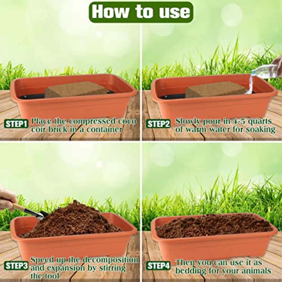 2 Pack Coconut Fiber Substrate - Substrate Coconut Fiber recension och pris