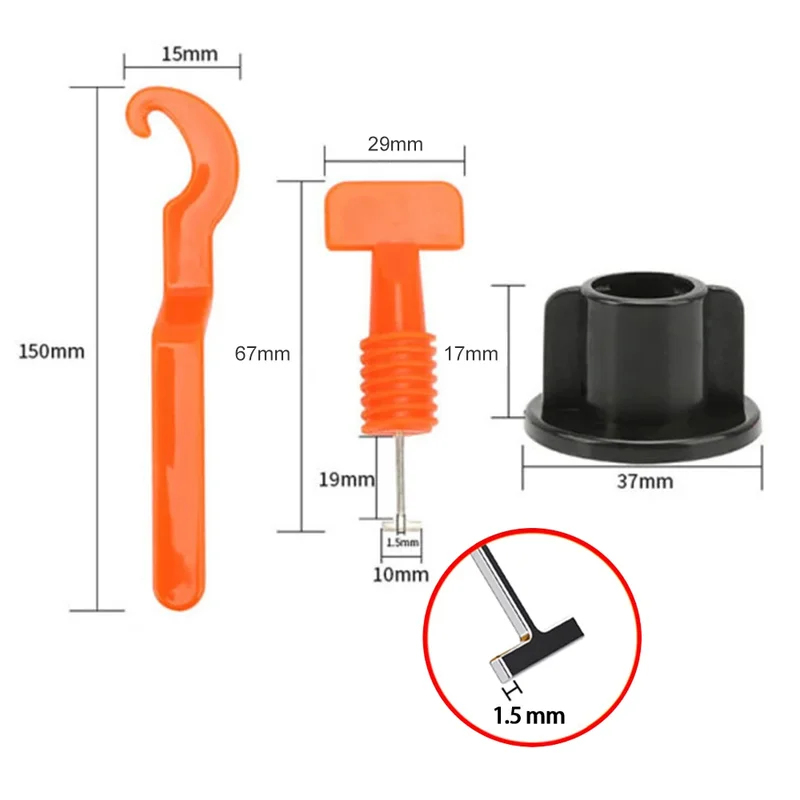51-204Pcs Floor Tile Leveling  - Ceramic Tile Floor recension och pris