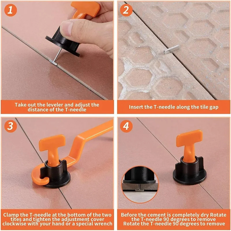 51-204Pcs Floor Tile Leveling  - Ceramic Tile Floor recension och pris