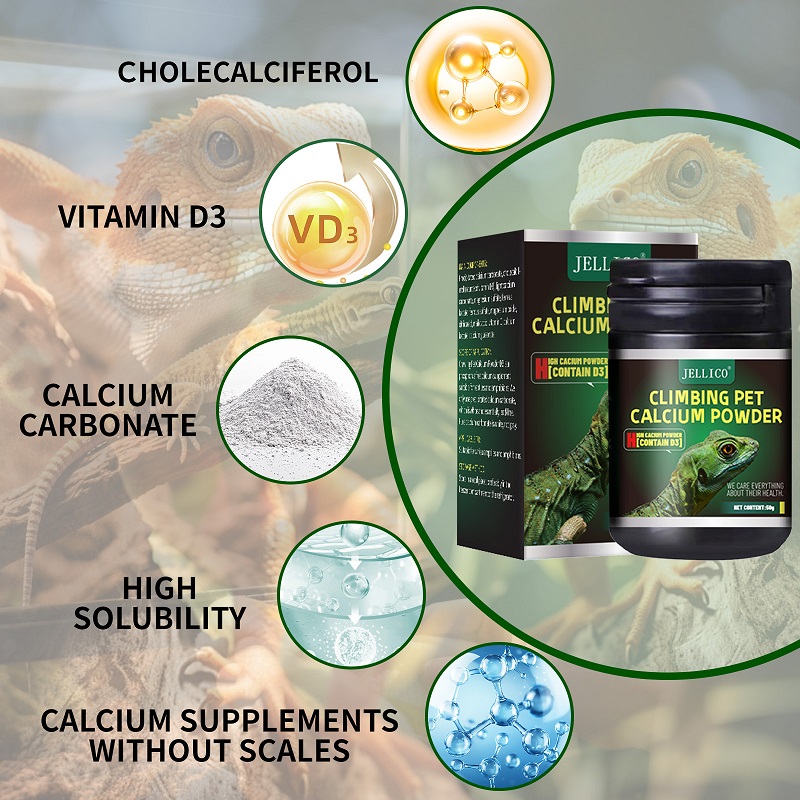 Crawling Pet Vitamin D3 Calciu - Calcium Powder Reptile recension och pris