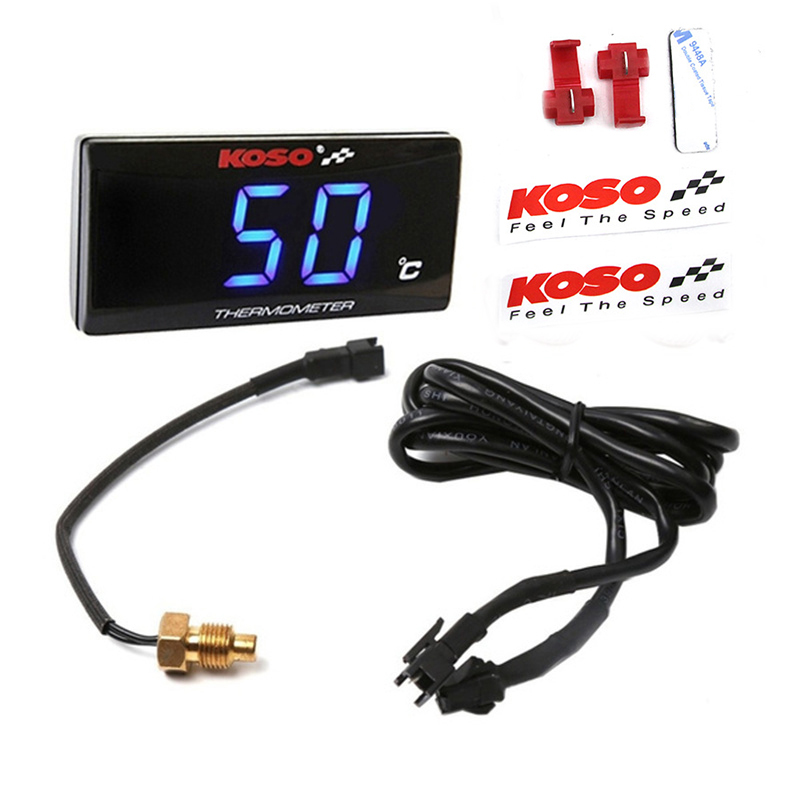 Round Motorcycle Temperature M - Digital Hygrometer Probe recension och pris