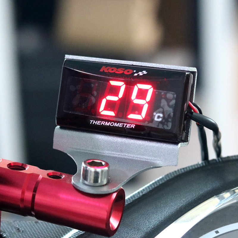 Round Motorcycle Temperature M - Digital Hygrometer Probe recension och pris