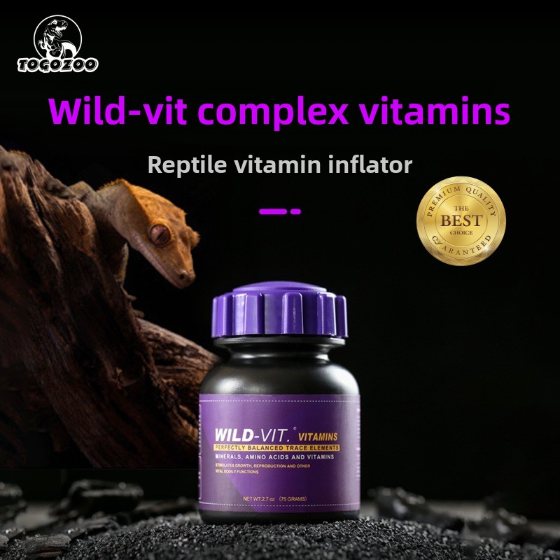 TOGOZOO WILD-VIT Reptile Calci - Calcium Powder Reptile recension och pris