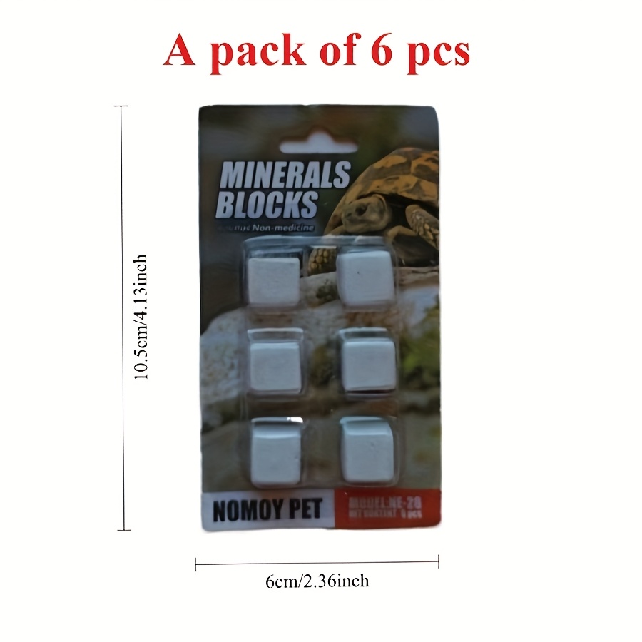 6 Pcs Fish Tank Calcium Block  - Calcium Powder Reptile recension och pris