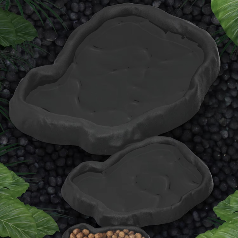 ABS Resin Reptile Feeder Bowl  - Water Dish Reptile recension och pris