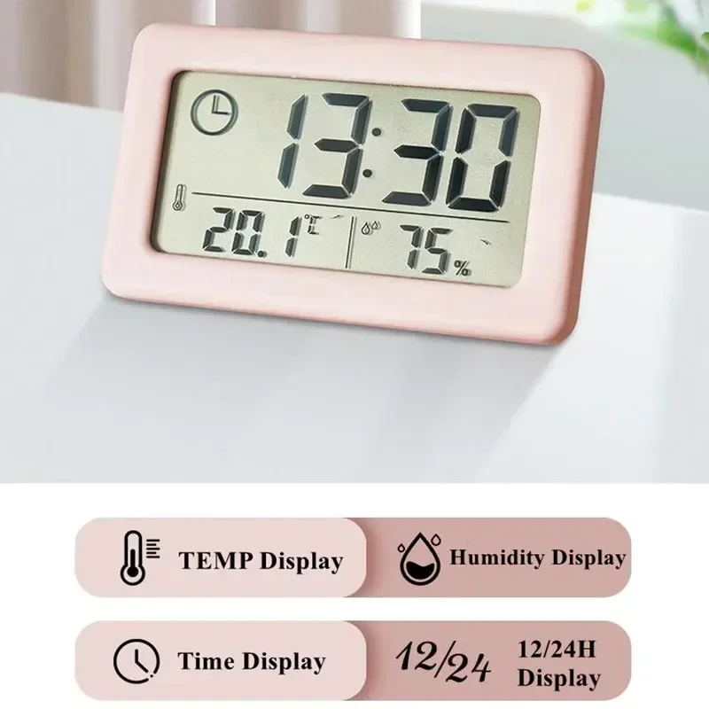 Digital Clock Alarm Clocks Bed - Digital Hygrometer Probe recension och pris