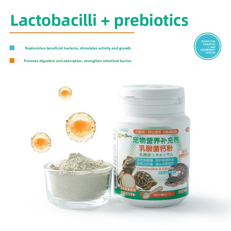 Reptizoo&Sanko BAC Probiotic & - Calcium Powder Reptile recension och pris