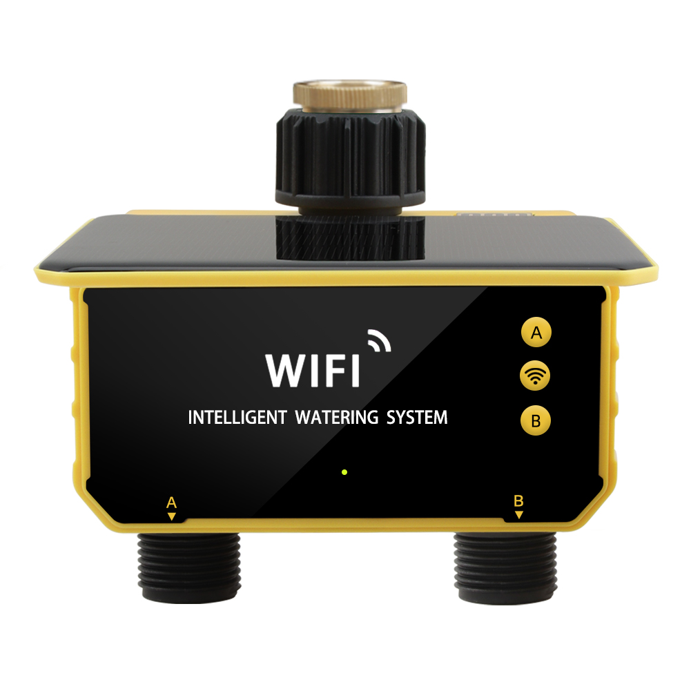 WiFi Solar Timer Dual Water Va - Timer Dual Outlet recension och pris